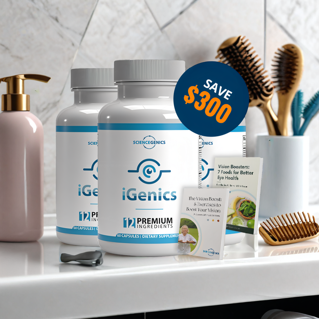 iGenics - 3 Bottles + 2  Ebooks