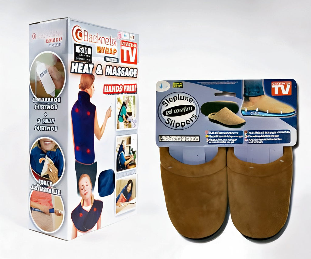 Backnetix Wrap + Stepluxe Slippers a 79,99€